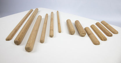 Bamboo massage sticks set