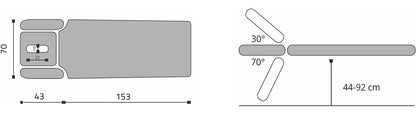 Behandlingsbänk Agila 4